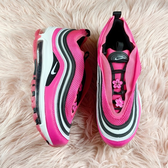 New Nike Women’s Air Max 97 hot pink - Picture 2 of 8